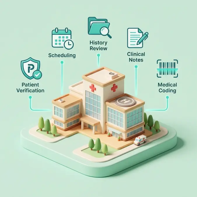 Amazon Connect Health key features for healthcare providers
