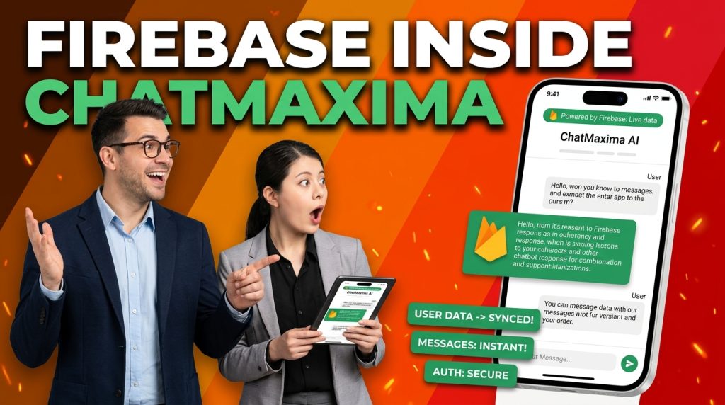 ChatMaxima Studio + Firebase: Real-Time Chatbot Data and Push Notifications in 2026