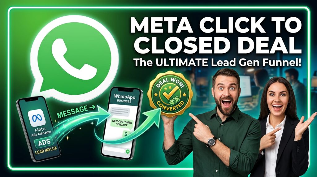 The 2026 Click to WhatsApp Ads Playbook: From Meta Click to Closed Deal