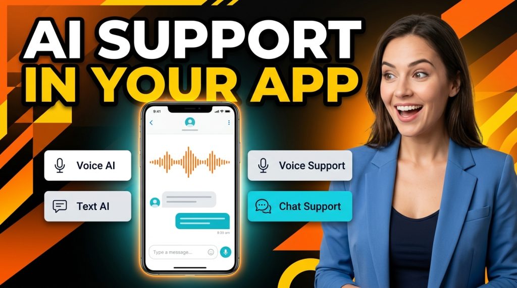 The ChatMaxima Mobile App SDK: Voice and Text AI Plus Live Support Inside Your App