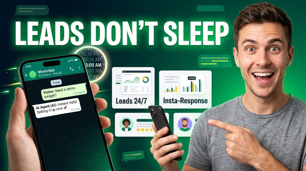 Stop Losing CTWA Leads at Midnight: How AI Agents Qualify WhatsApp Ad Leads 24/7