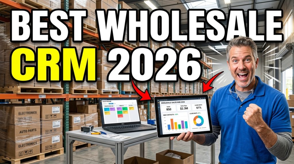 10 Best CRMs for Wholesalers in 2026: Features, Pricing & Comparison
