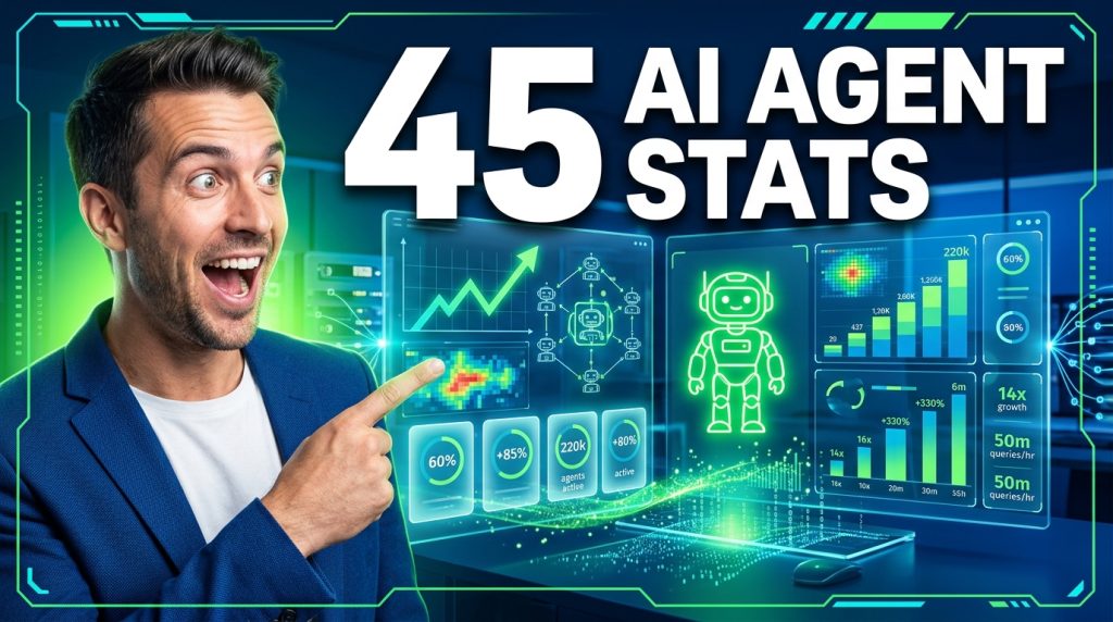 45 AI Agent Statistics for 2026: Adoption, ROI, and the Customer Service Reality