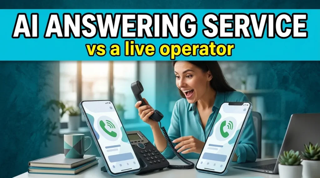 AI answering service vs a live operator - ChatMaxima