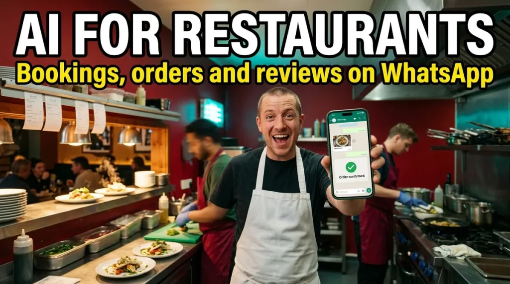 AI for restaurants: bookings, orders and reviews on WhatsApp - ChatMaxima