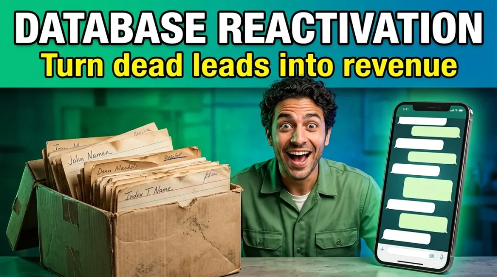Database reactivation: turn dead leads into revenue - ChatMaxima