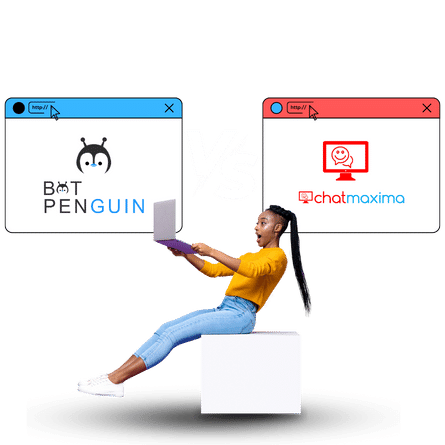 Chatmaxima Vs Botpenguin Hero Page