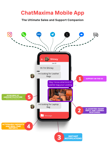 Chatmaxima Mobile App