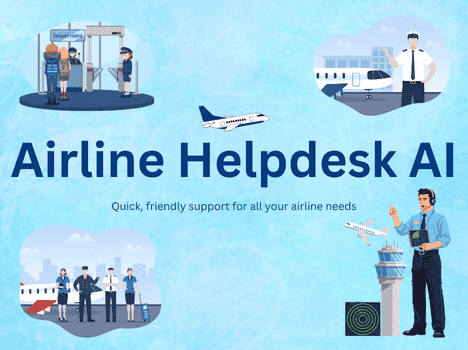 Airline Helpdesk – AI Voice Agent - Other AI Voice Agent, Customer Service Chatbot Template