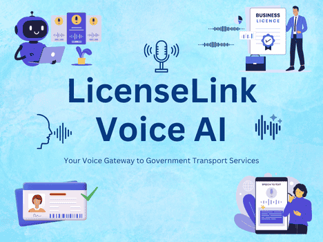 LicenseLink – AI Voice Transport Agent - AI Chatbot Template