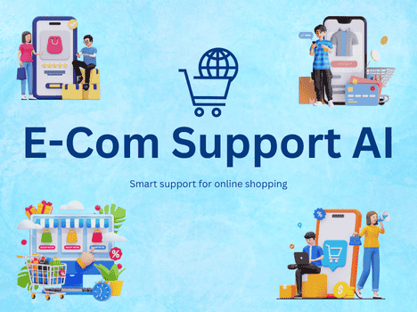 E-Com Support – AI Voice Agent - E-commerce AI Voice Agent, Customer Service, E-commerce Chatbot Template