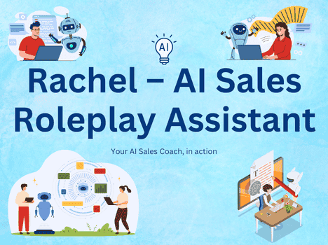 Rachel – AI Voice Sales Coach - SaaS AI Voice Agent, Sales & Marketing Chatbot Template