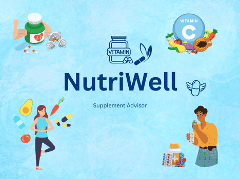 NutriWell - Supplement Advisor - Healthcare Chatbot Template