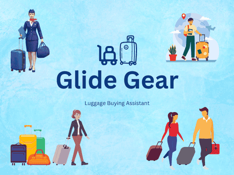 Glide Gear – Luggage Buying Assistant - Travel & Tourism E-commerce, Travel Chatbot Template