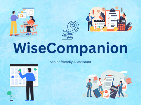 WiseCompanion – Senior friendly AI assistant - General AI Agent, Customer Service Chatbot Template
